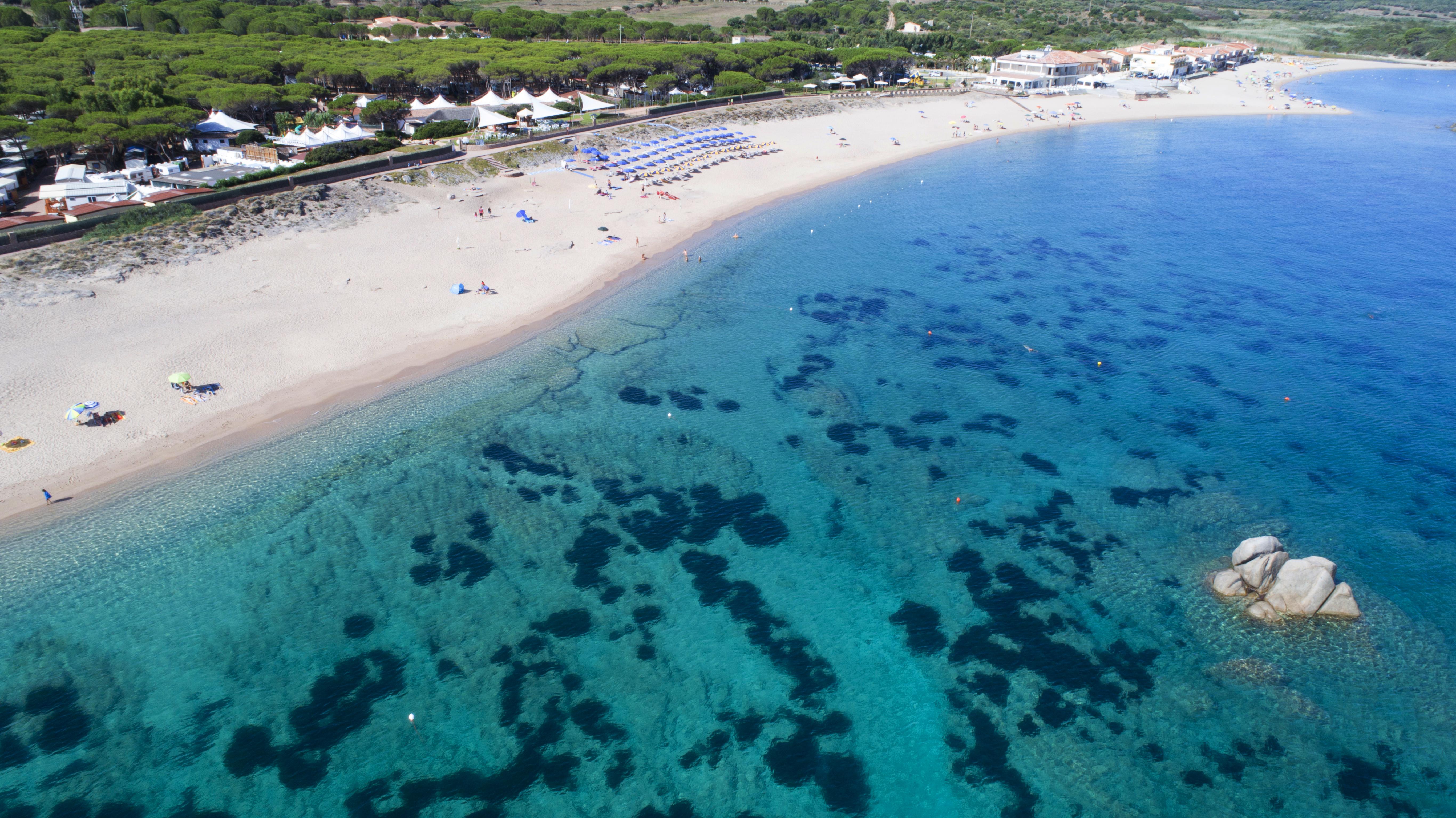 Camping Village Baia Blu La Tortuga Aglientu Exterior foto